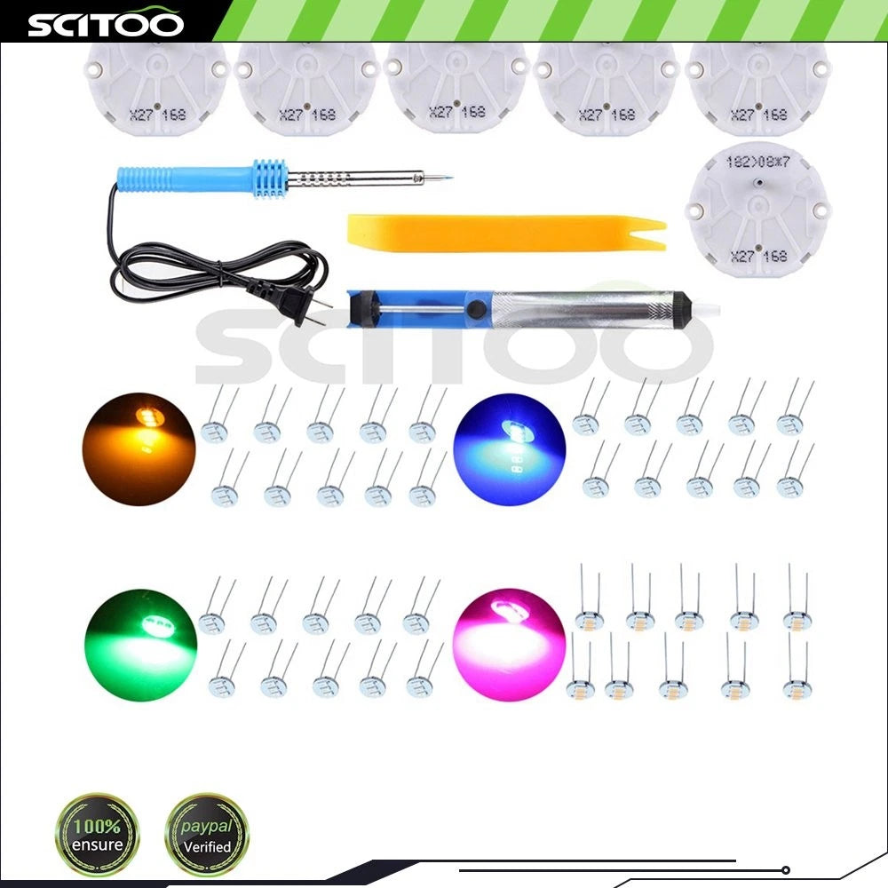 Set of 4 T10 Blue Halogen Bulbs for Chevrolet (W5W 168 194)