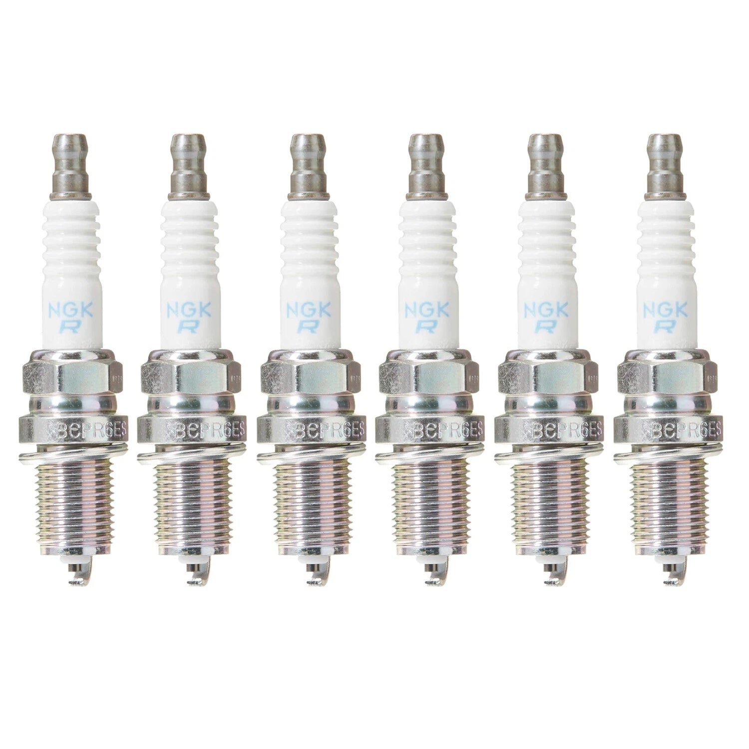 Set of 6 NGK Standard Spark Plugs for Legend ES250, 300ZX, Camry V6