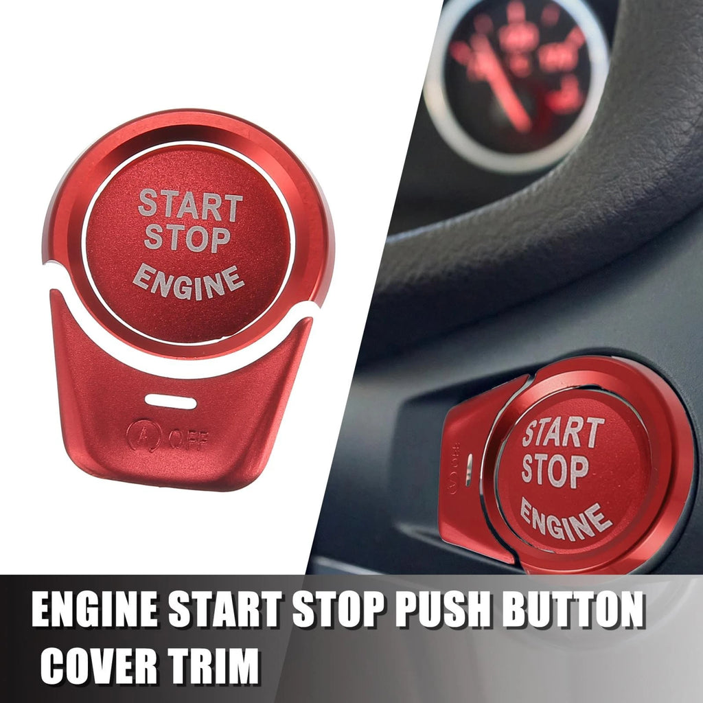 Engine Start Stop Button Cover Kit for BMW 2 3 4 5 6 7 X1 X2 X3 X4 (2012–2020)
