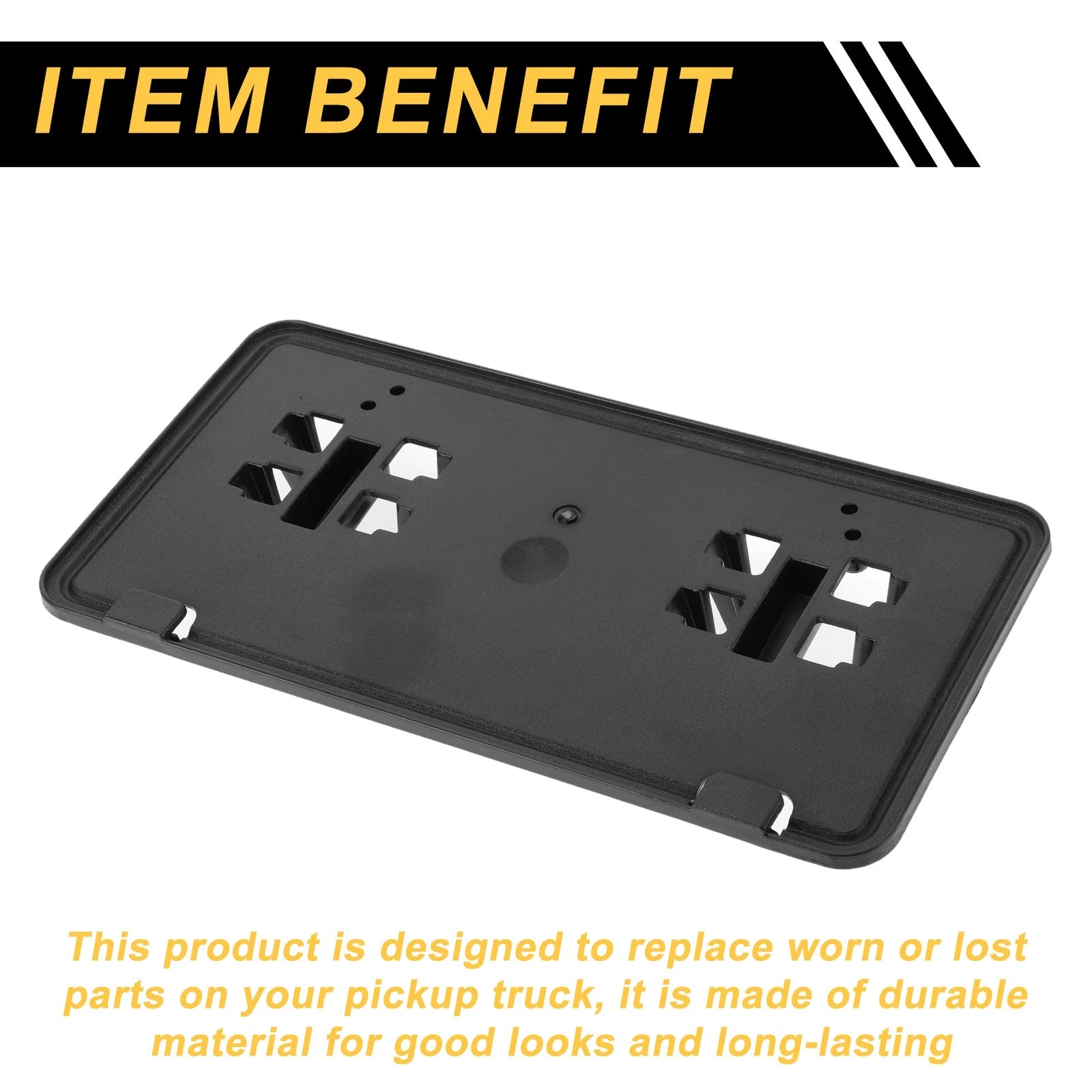Set of 1 Bumper License Plate Bracket Holder for Ford F-150 (2018–2020) No.JL3Z17A385BA