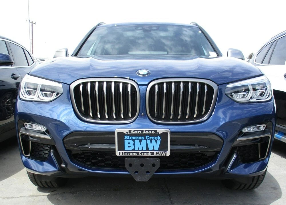 License Plate Bracket for BMW X6 M40i (2018–2020) Metal Removable