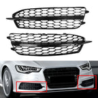 Front Bumper Lower Grille for Audi A6 C7 S6 (2012–2018) 4G0807681D 4G0807682D
