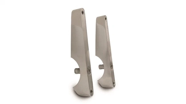Aluminum Rear License Plate Spreader Bar Mounting Brackets for 2" Tubing