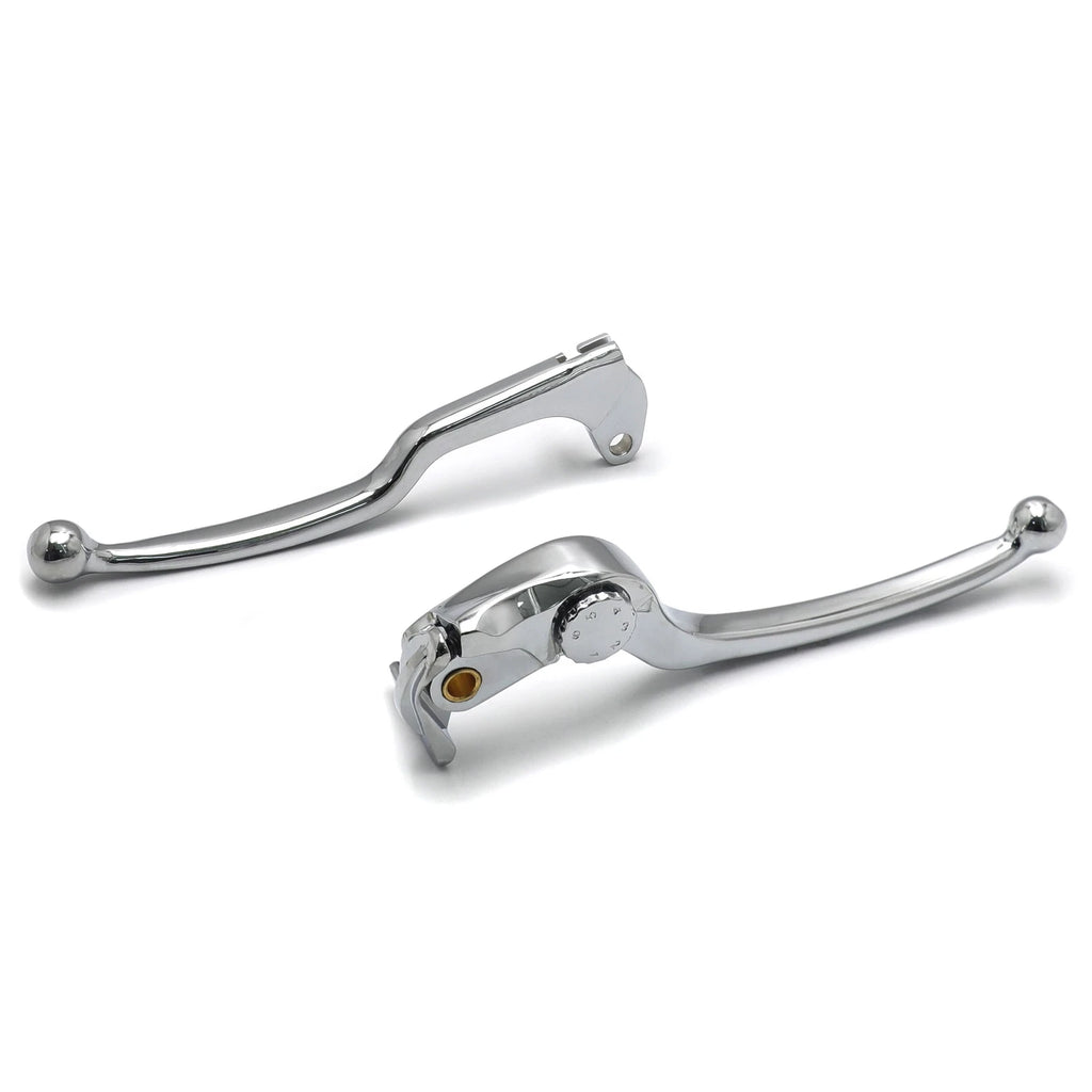 Chrome Brake and Clutch Hand Lever for Suzuki GSXR600/750 (2004–2005)