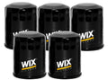 Set of 5 WIX Engine Oil Filters for Chrysler Dodge Eagle Ford Mazda Mitsubishi