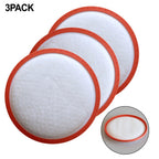 3pcs Motor Filter Kit for Dirt Devil 55HF (DD5255, DD5255-1, DD5255-3)
