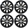 17" Gloss Black Wheel Skins for 2017-2020 Nissan Rogue - UQSK0576