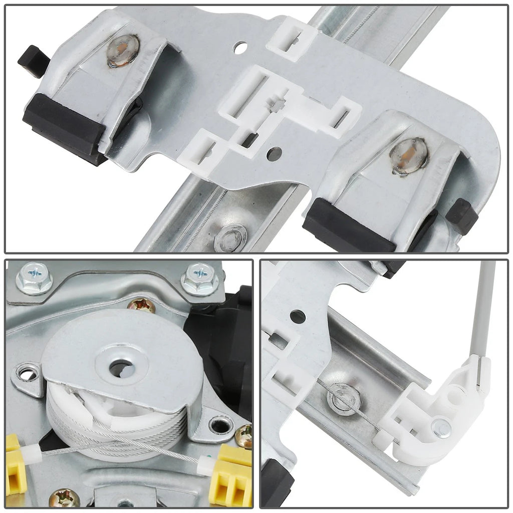 Power Window Regulator w/ Motor for Pontiac Grand Prix (2004–2008) Rear LH