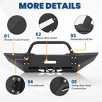 Bumper Assembly for Dodge Ram 1500 2500 (1994–2002) Powder Coated