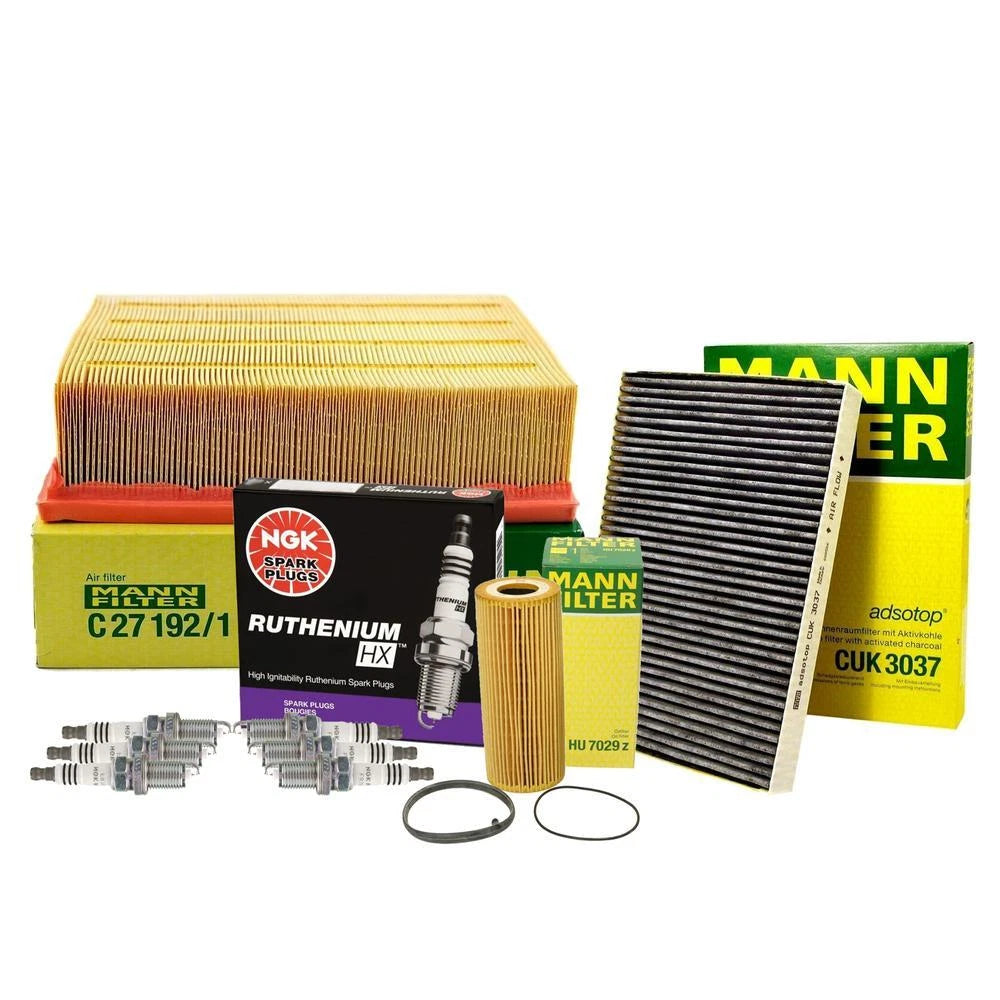 Tune-Up Kit with Mann Filters & NGK Spark Plugs for Audi A4 3.2L (2005–2009)