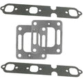 Set of 2 Exhaust Riser Elbow Gaskets for Mercruiser 4.3L V6 (27-863724, 27-99757)