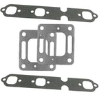 Set of 2 Exhaust Riser Elbow Gaskets for Mercruiser 4.3L V6 (27-863724, 27-99757)
