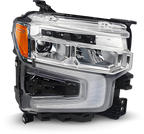 LED Headlight for Chevy Silverado 1500 LT/RST (2022–2026) Right, Chrome Bezel