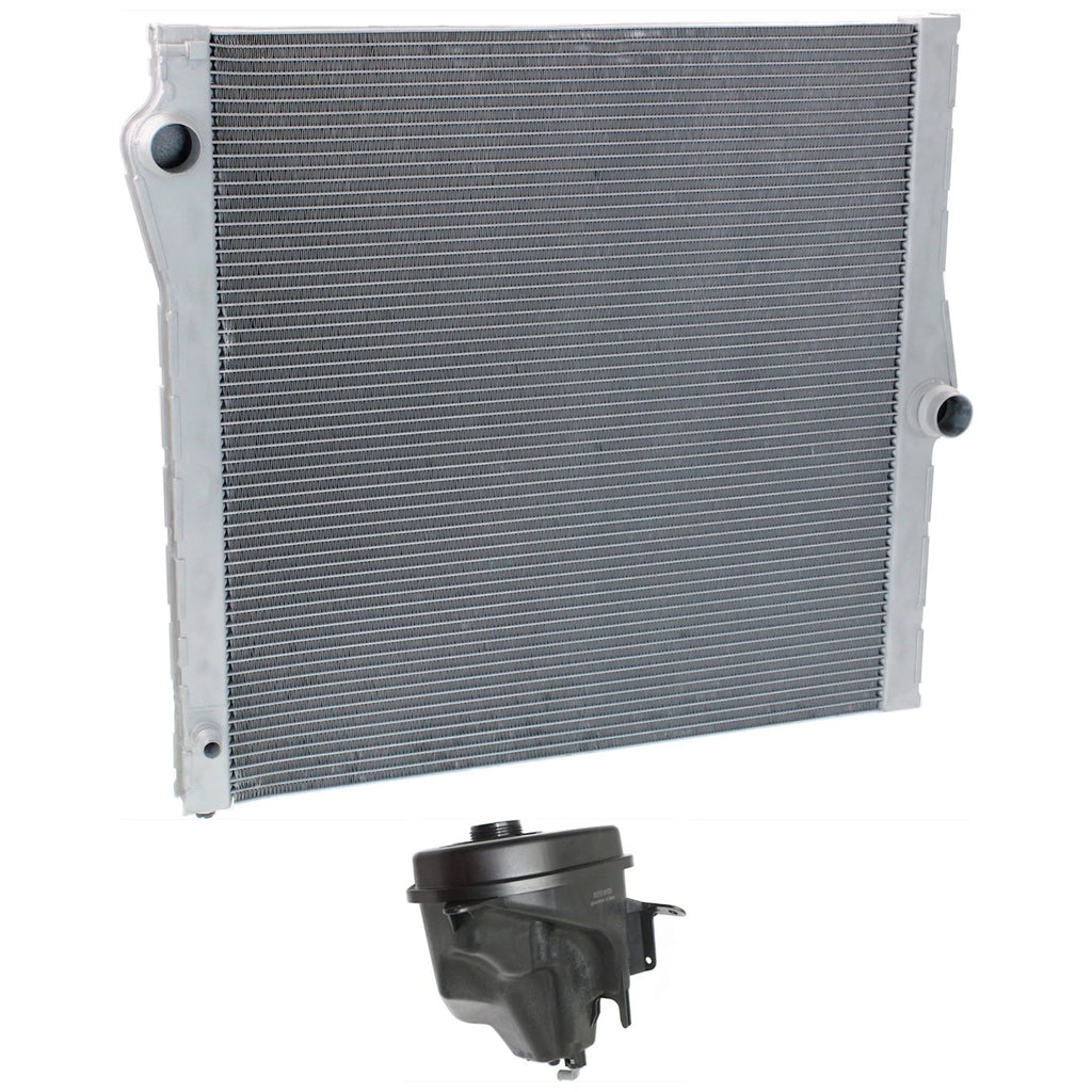 Radiator Kit for BMW X5 4.8L (2007–2010) with Coolant Tank