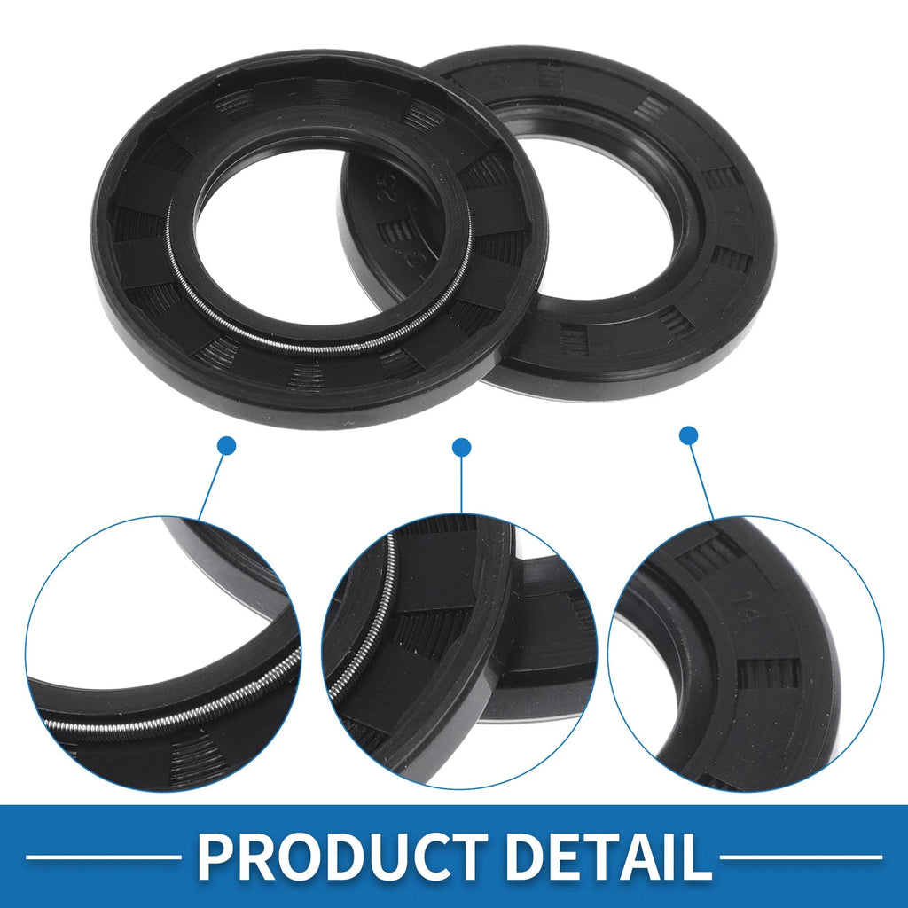 Set of 5 Oil Seal Rotary Shaft Seal for Various Models (25x45x5mm)
