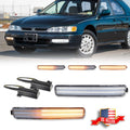 2X Clear Switchback LED Signal Lights for Honda Accord (1996–1997)