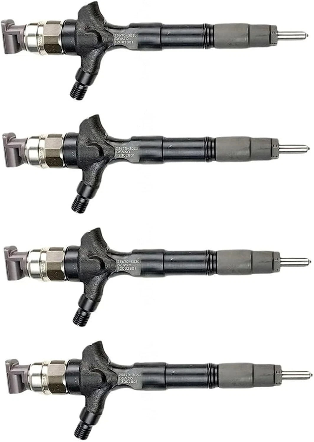 Set of 4 Common Rail Injectors 095000-7490 1465A297 for Mitsubishi L200 (4D56)