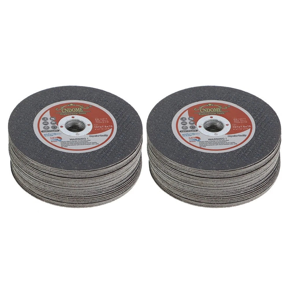50 Pack of 4" Metal and Stainless Steel Cut Off Wheels