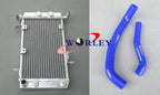 Aluminum Radiator + Yellow Hose for Suzuki LTZ400 KFX400 DVX400 (2003-2008)