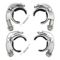 54mm 56mm Windshield Clamps for Harley Low Rider S FXLRS ST FXLRST (2020–2025)