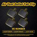 Set of 4 Air Conditioning Vent Outlet Tab Clips for BMW 3 Series E90 E91 (2005–2012)