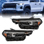 Full LED Headlights for Chevrolet Colorado (2023–2025) Left + Right Side