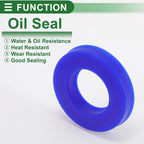 Set of 5 Oil Seal Rotary Shaft Seal 30x55x10mm High Pressure for Various Models