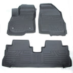 Set of 4 TPE Rubber All Weather Floor Mats for Chevrolet Bolt EV (2017–2023)