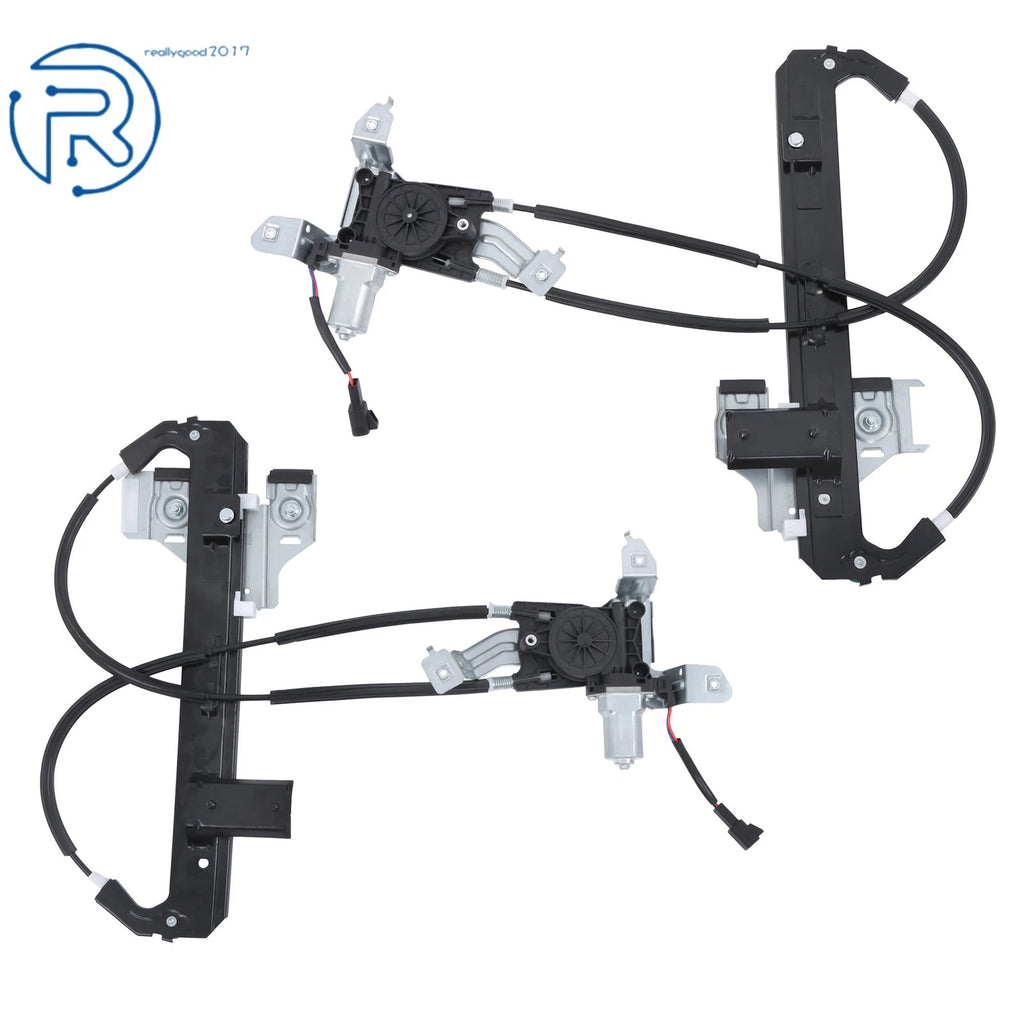 Set of 2 Window Regulators for Chevrolet Tahoe GMC Yukon (2000–2006)