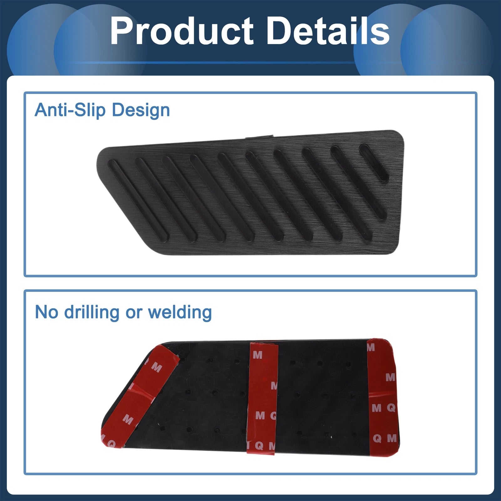 Footrest Pedal Pad Cover for Honda CR-V (2017–2023)