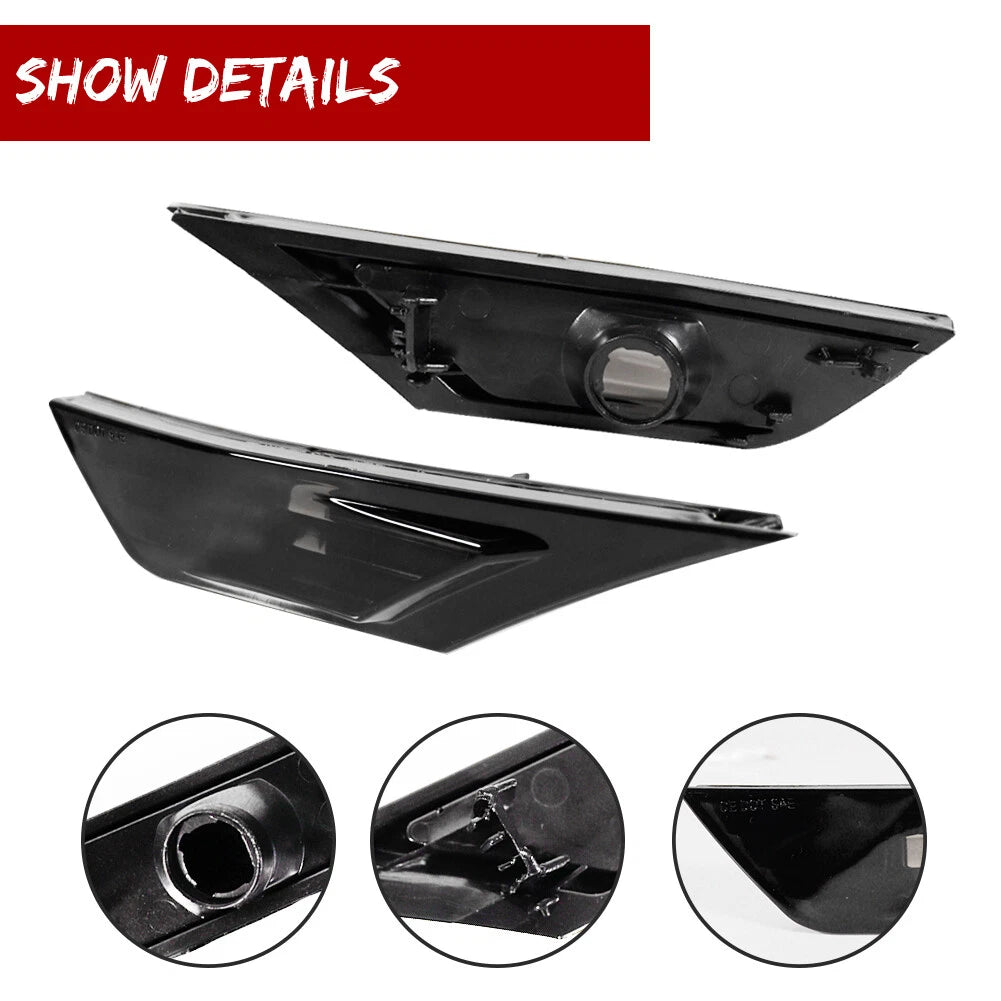 Smoked Side Marker Lamp with LED for Honda Civic (2016–2021)