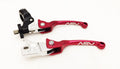 ASV F3 Front Brake Clutch Perch Levers Set Red for Yamaha Raptor 350 660 (2004–2014)