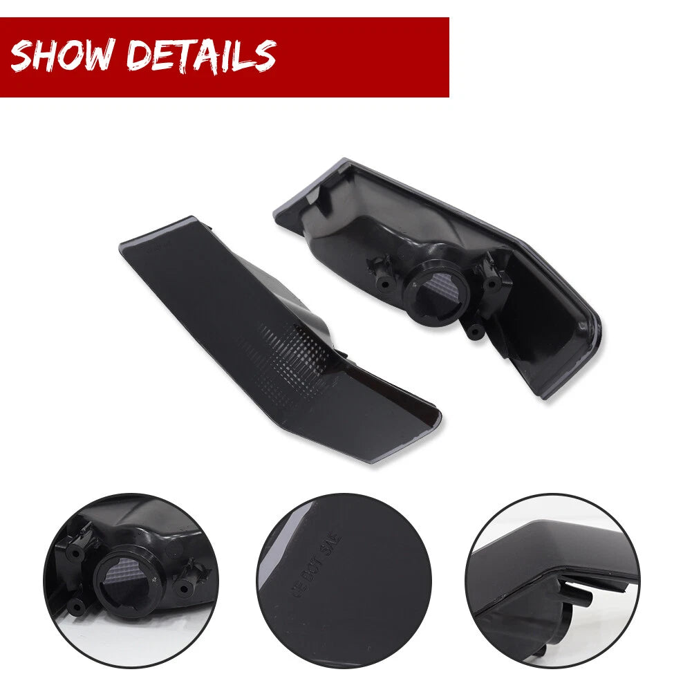 Smoked Front Turn Signal Lamps for Jeep Patriot (2007–2017)