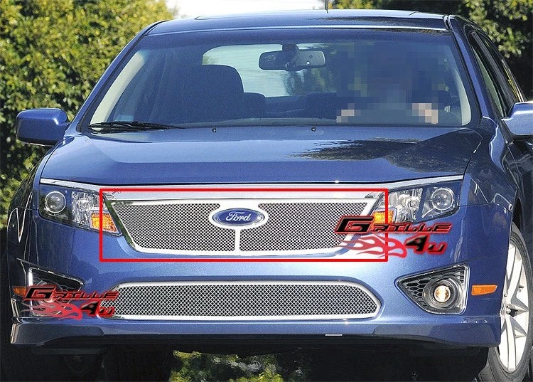 Stainless Steel Chrome Mesh Grille Insert for Ford Fusion (2010-2012)