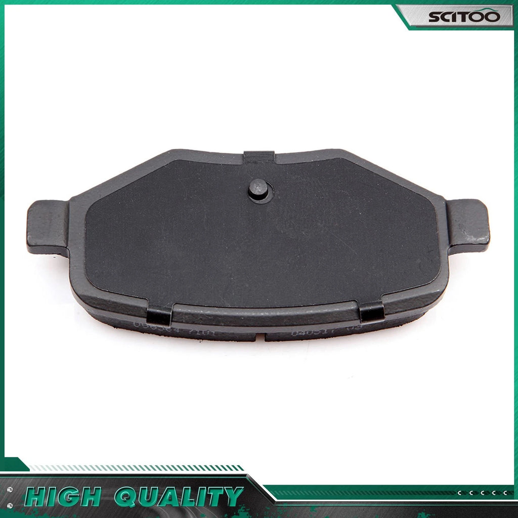 Rear Brake Calipers w/ Bracket & Ceramic Pads for Ford Edge (2011–2014)