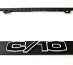 Matte Black Premium License Plate Frame with Script for Chevy C10 (1960–1966)