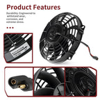 Radiator Cooling Fan for Polaris Sportsman 400 500 (2000–2004)