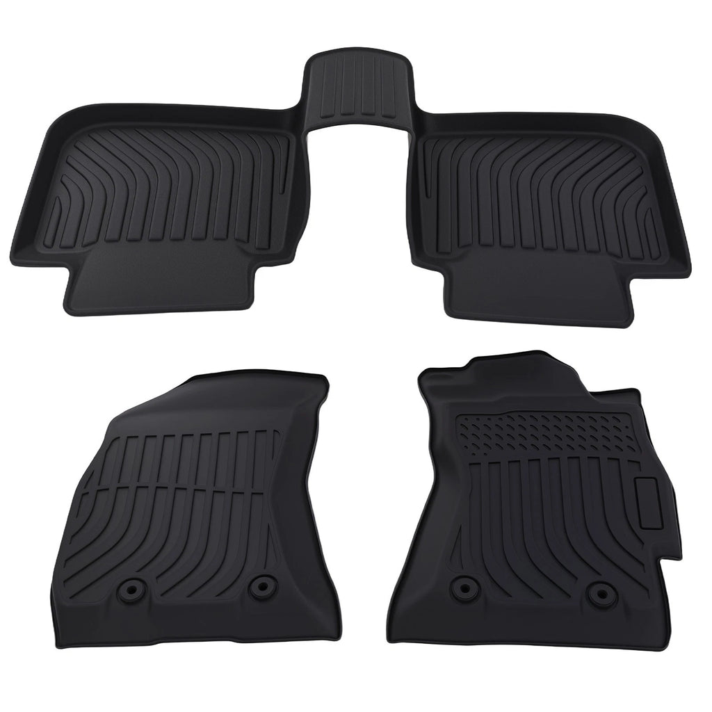 Anti-Slip Floor Mats for Subaru Outback (2015–2019) Black Rubber