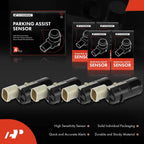 Set of 4 Parking Reverse Assist Sensors for BMW 525i 2004–2007