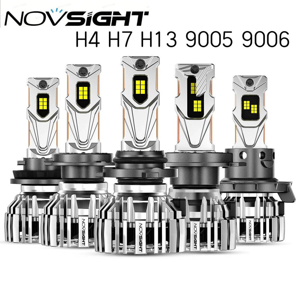 2X LED Headlight Bulb H4 H7 H13 9005 9006 6500K for High Beam