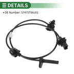 ABS Wheel Speed Sensor No. 57475T6AJ01 for Honda Odyssey (2015)