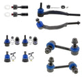Set of 4 Tie Rod Ends & Sway Bar Links for GMC Envoy SSR (2002–2009)