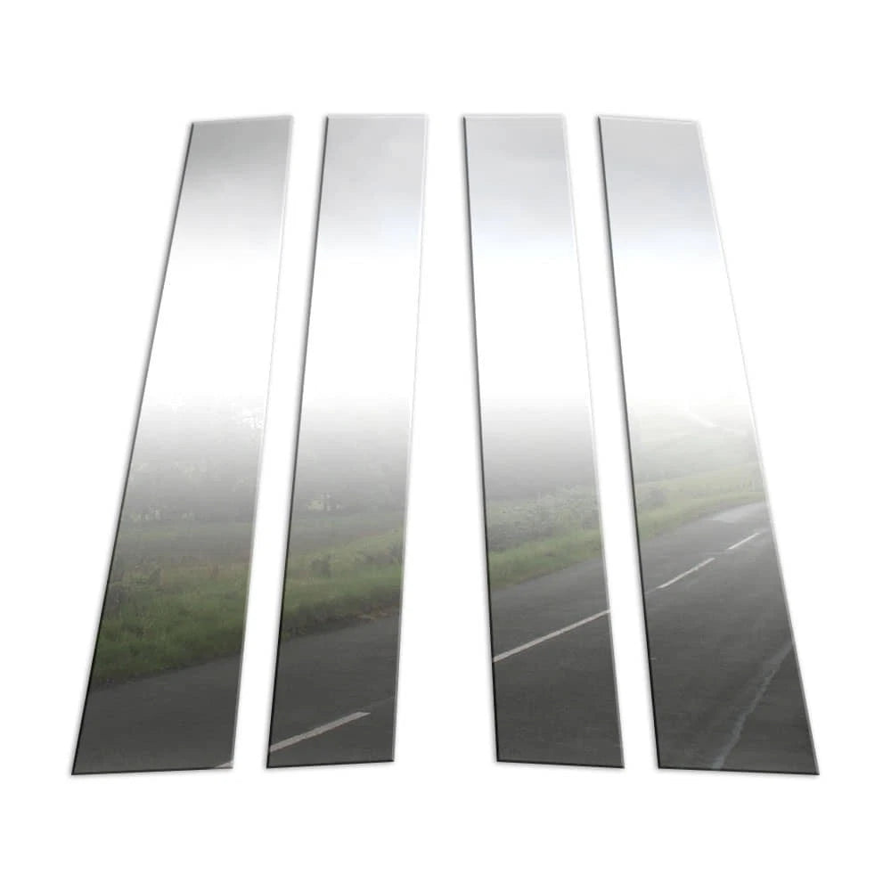 Diamond Grade 4pc Stainless Steel Pillar Post Covers for 2010-2017 Chevy Equinox
