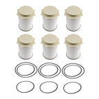 6X Fuel Filter 68157291AA 68065608AA for Ram 2500 3500 4500 5500 (2003–2023)