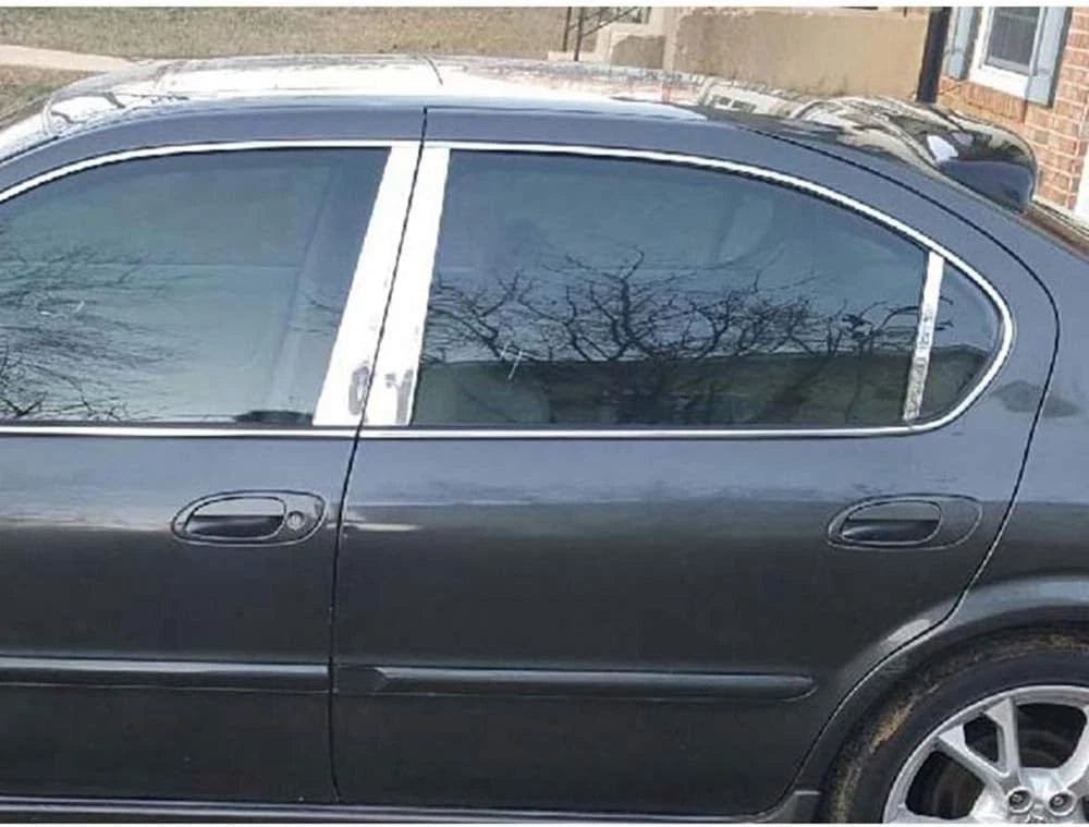6pc. Luxury FX Pillar Post Trim for 2000-2003 Nissan Maxima 4DR