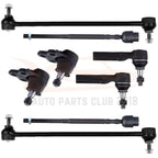 Set of 8 Suspension Tie Rods and Sway Bar Kit for Pontiac (2004–2008)