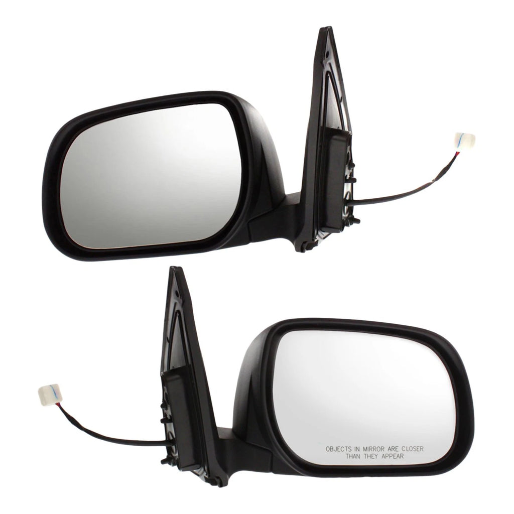 Set of 2 Power Mirrors for Toyota RAV4 (2009–2012) Paintable