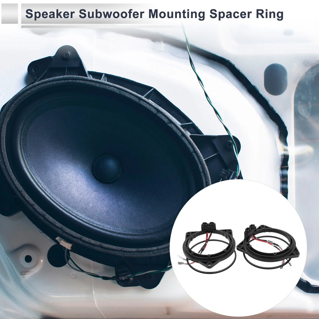 Set of 2 Speaker Spacer Rings for BMW 3.5" 