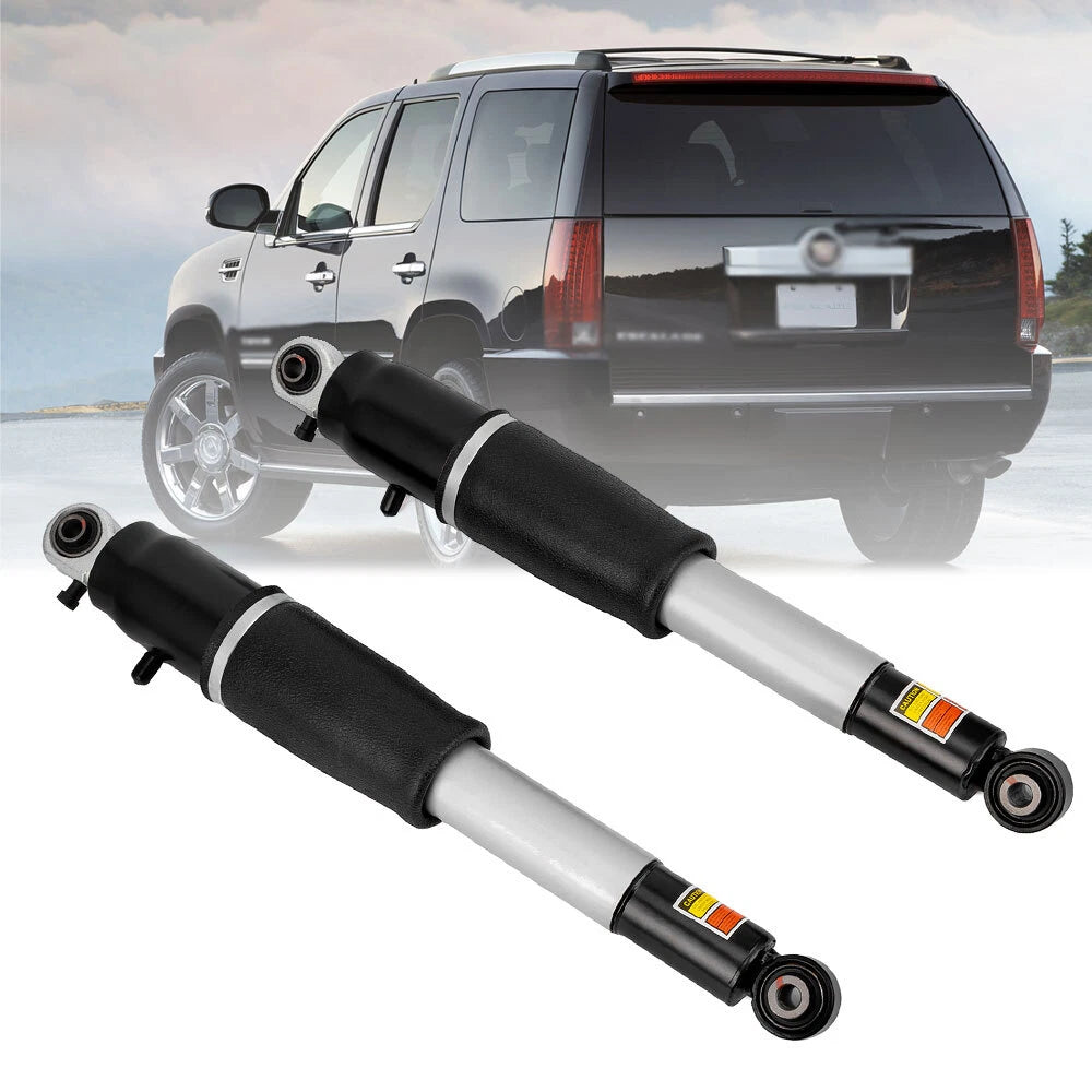 Set of 2 Rear Air Shock Absorbers for Cadillac Escalade GMC Yukon (2007–2014)