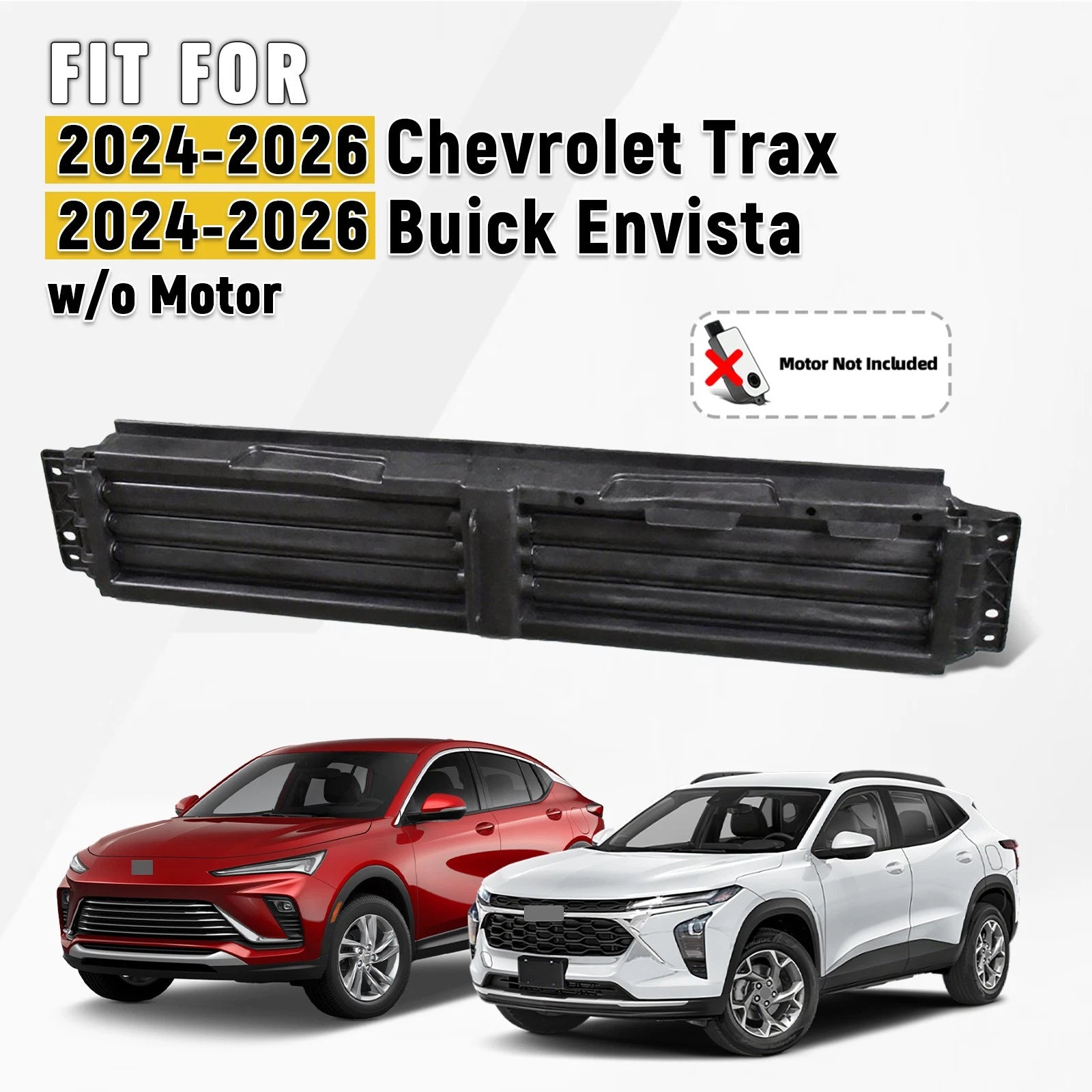 Active Radiator Shutter for Chevrolet Trax & Buick Envista (2024–2026)